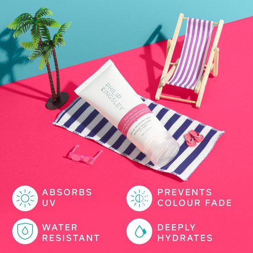 Philip Kingsley Holiday-Proof Hair Care Travel Collection - Includes Pre-Swim Protection, Leave-In Conditioner Spray, Deep Conditioning Mask Treatment, and Hair Serum