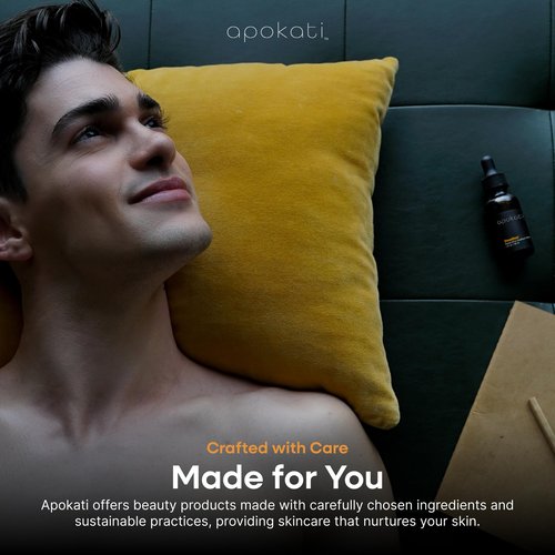 Apokati Steadfast Facial Oil – Calendula, Sea Buckthorn and Neroli – Botanical Support for Sensitive Skin, Barrier Repair and Radiant Balance – Day/Night Use – 30ml