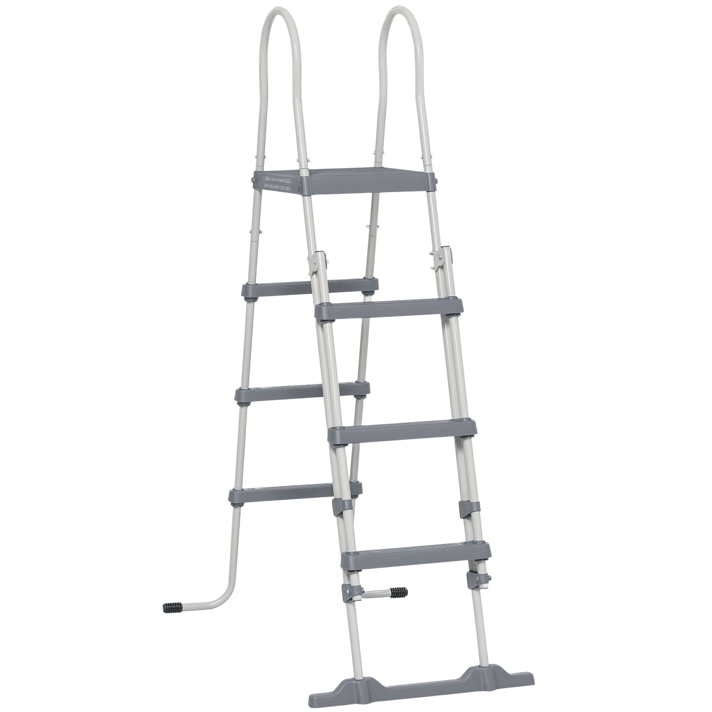 Above Ground Swimming Pool Ladder - Non-Slip Steps & Handrails