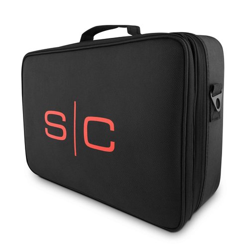Stylecraft On-The-Go Barber or Stylist Professional Travel Case, Nylon with Multi-Pockets and Compartments