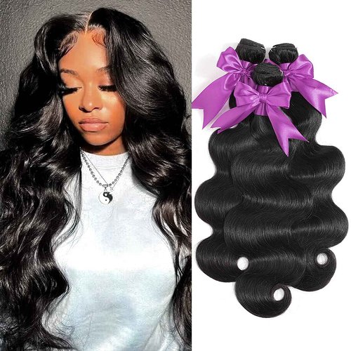 BEANATASHA 12A Human Hair Bundles 24 24 24 Inch Body Wave Bundles Human Hair 100% Unprocessed Brazilian Virgin Weave 3 Bundles Deals