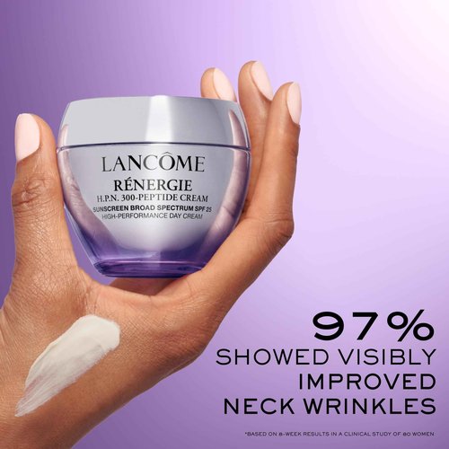 Lancôme Rénergie H.P.N. 300-Peptide Cream SPF 25 Face Cream - Anti-Aging Moisturizer, Targets Fine Lines, Wrinkles & Dark Spots - SPF 25 Sunscreen Protection- 1.0 Fl. Oz