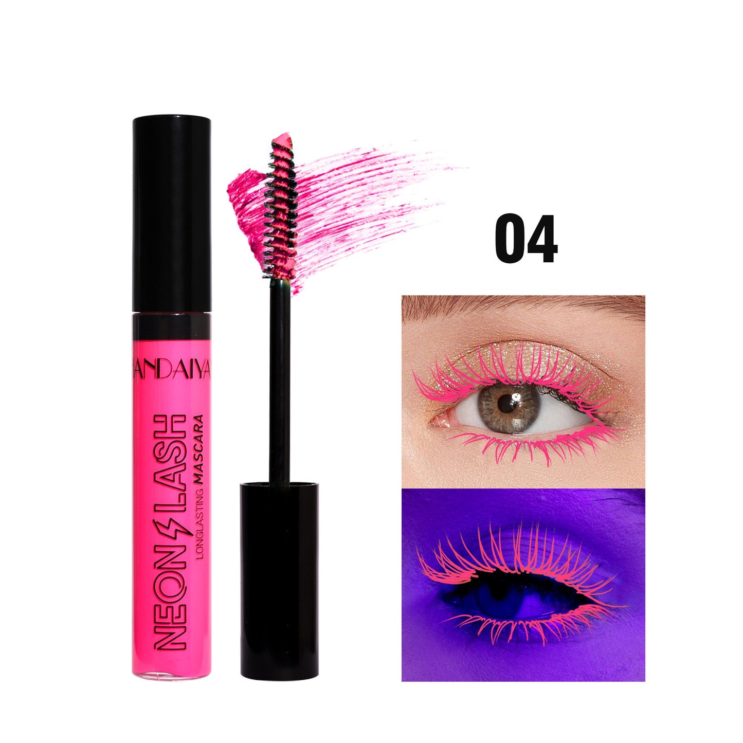 Long-Lasting Waterproof Lengthening Curling Mascara - Smudge-Proof