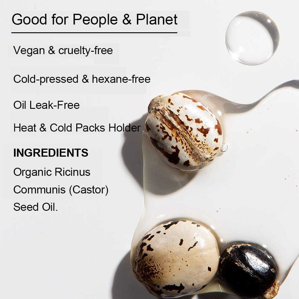 Organic Castor Oil Cold Pressed 237ml