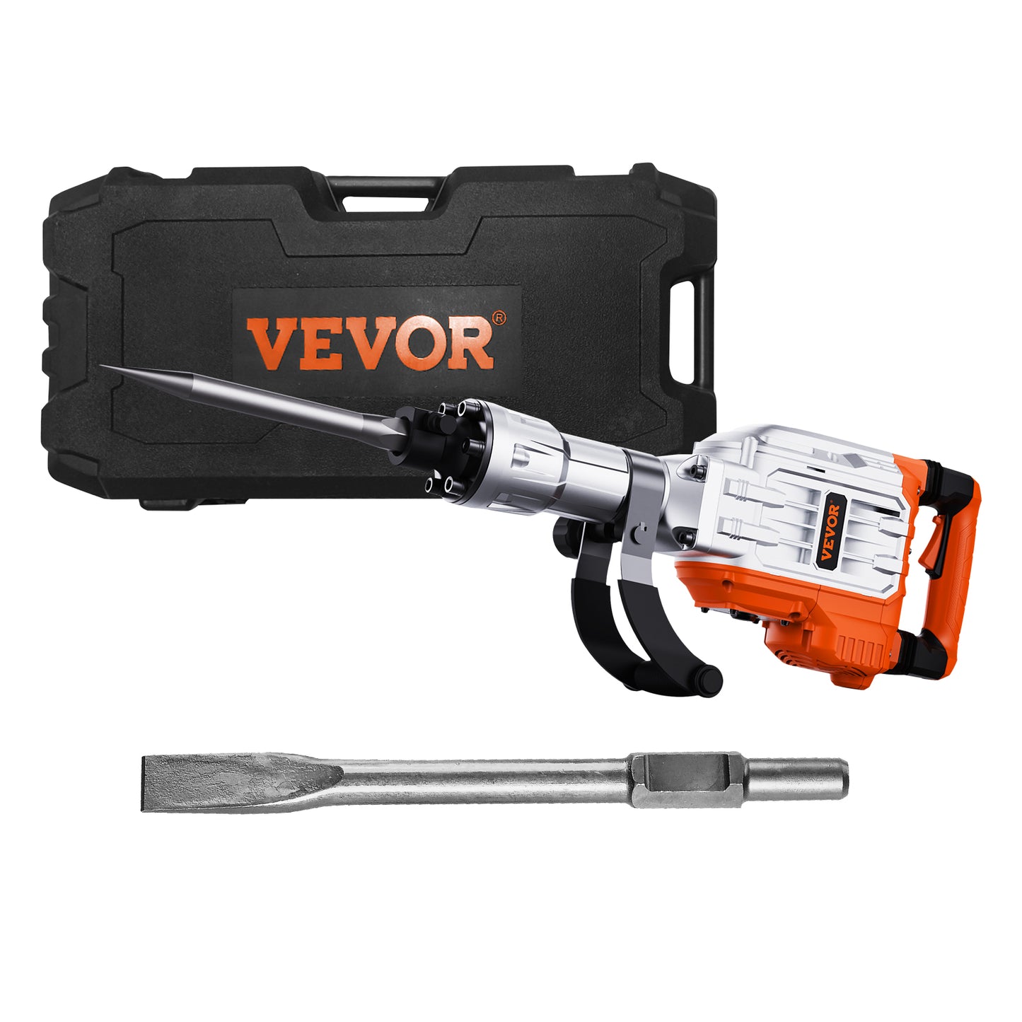 Electric Demolition Jack Hammer 3500W with 2 Chisels Concrete Breaker