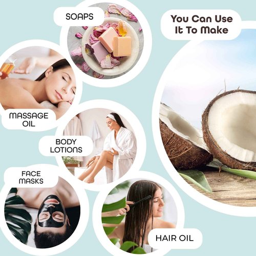 Fractionated Coconut Oil for Massage Cold Pressed Best Carrier for Essential Oils Mixing for Women Dry Skin Moisturizer for Body and Hair 1 Gallon Bottle Bulk Size