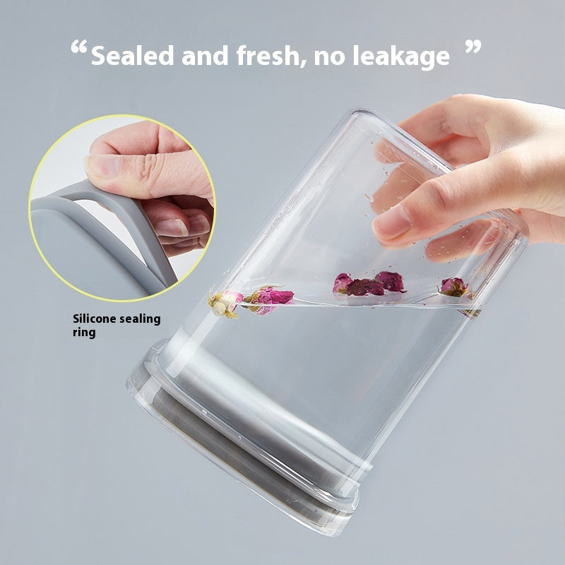 Kitchen Spiral Storage Jar Set - Vacuum Sealed Food Storage Containers