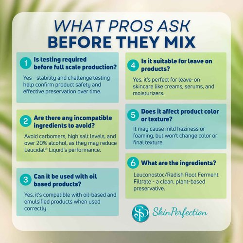 Skin Perfection Leucidal SF Complete Advanced Protection Natural Preservative Alternative Lactobacillus Coconut Soap, Skincare, Cosmetics, and Lotion Making 16 ounce