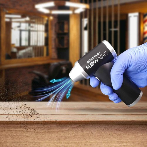 GAMMA+ Blow Vac 2-in-1 Handheld Air Blower and Vacuum USB-C Rechargeable with 4 Attachments