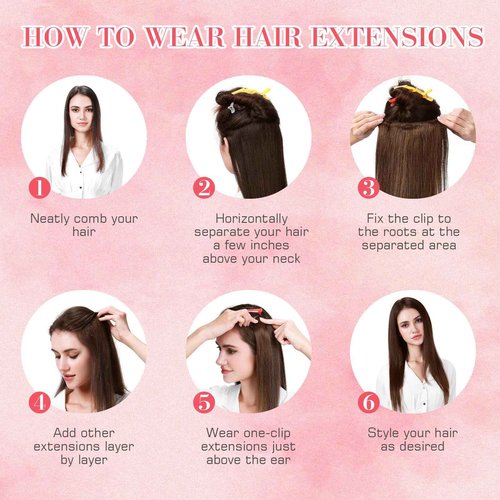 S-noilite Clip in Hair Extensions Real Human Hair Platinum Blonde Clip on Extensions 18 Inch 8pcs 140g Straight Double Weft #60