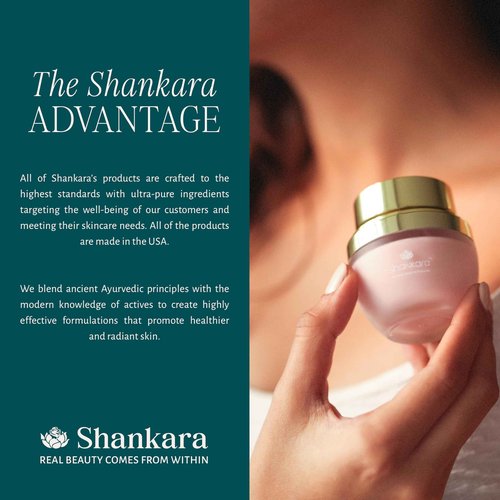 Shankara Gheesutra Face Emulsion with 100X Washed A2 Ghee, Hibiscus, and Vitamin C – Daily Facial Moisturizer for Skin Firming, Toning, and Hydration – Ayurvedic Skin Care for All Skin Types