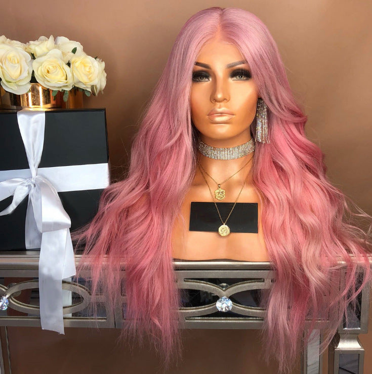 Long Curly Wig Full-Head Synthetic Hair - Multiple Colors