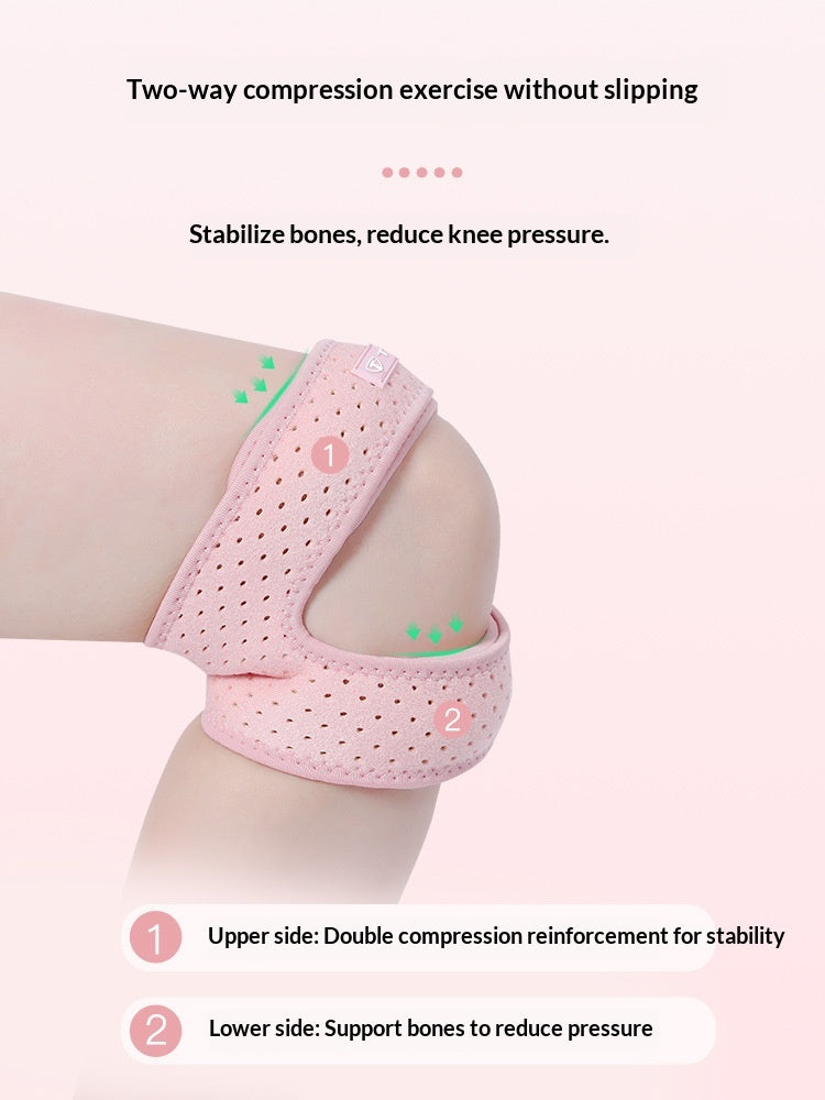 Knee Brace for Running & Fitness - Pink