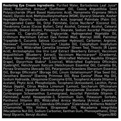 Brickell Men's Ultimate Anti-Aging Routine, Anti-Wrinkle, Night Face Cream and Eye Cream to Reduce Puffiness, Wrinkles, Dark Circles, Under Eye Bags, Natural and Organic, Unscented