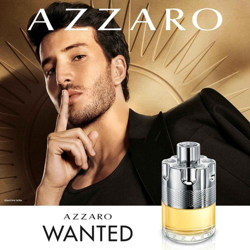 Azzaro Wanted Eau de Toilette - Vibrant & Irresistible Mens Cologne - Woody, Citrus & Spicy Fragrance - Cardamom, Lemon, Vetiver - Everyday Wear - Luxury Perfumes for Men - Full Size, 3.3 Fl. Oz
