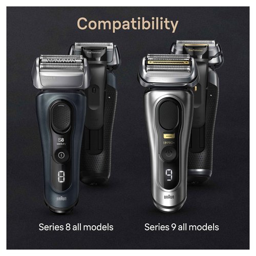 Braun Powercase for Electric Razors for Men, Compatible with Braun Series 9 Pro, Series 9 and Series 8 Electric Shavers, Portable Shaver Case, Charges for Up to 6 weeks