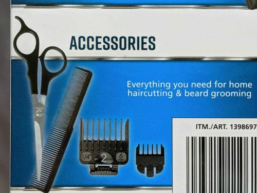 WAHL Deluxe Complete Hair Cutting Kit 29 Piece Clipper Set with Beard Trimmer -Retail $125+!!! BY AMPLEXPO