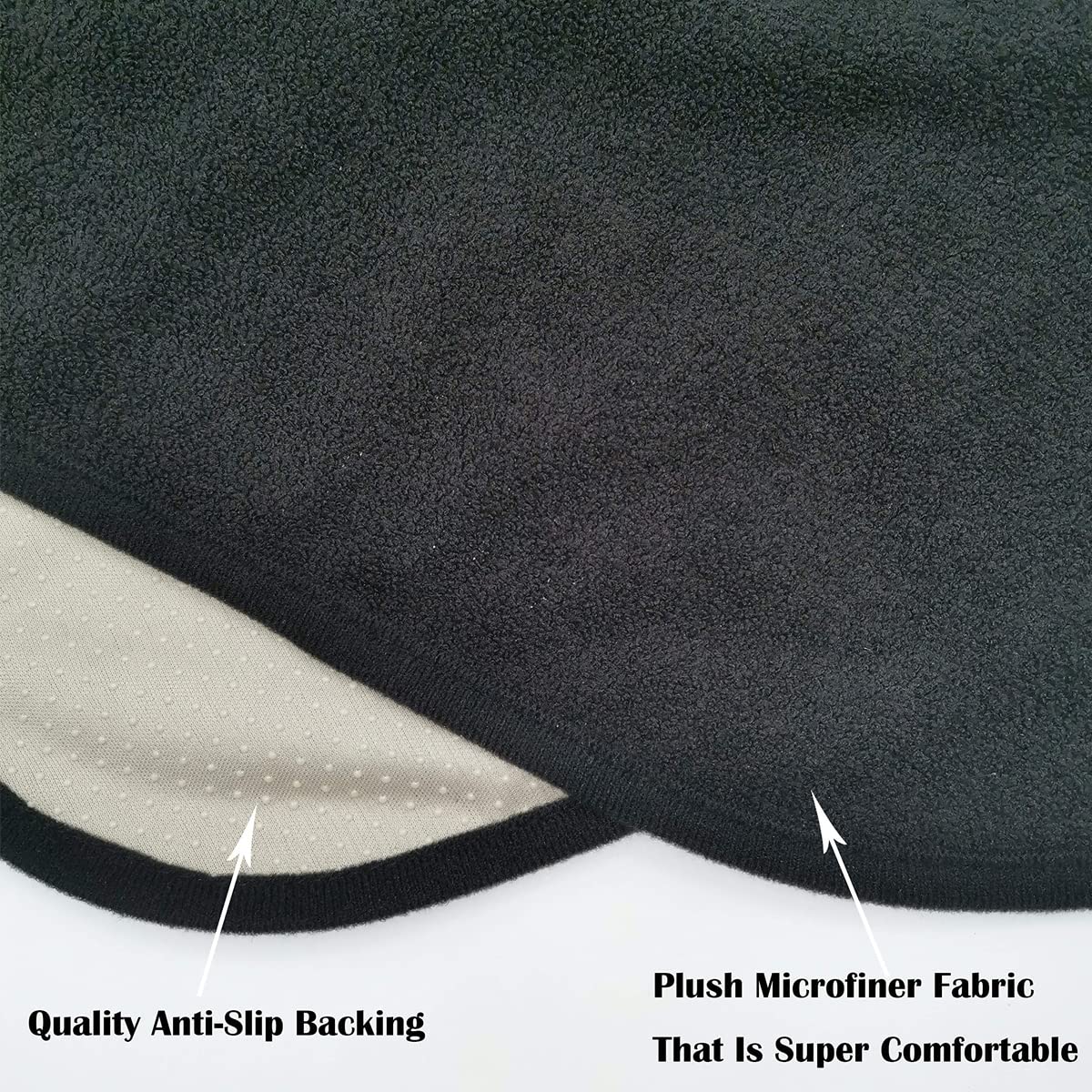 LoyaGour Car Seat Cover Protector Front Seats,for Gym Workout,Running,Swimming,Beach and Hiking,Waterproof Sweat Towel Bucket Seat Covers for Cars SUV Trucks (Black, 1Pcs)