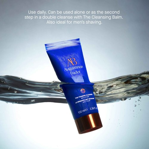 Augustinus Bader The Foaming Cleanser – Luxury Gentle Hydrating Face Cleanser – Removes Impurities & Excess Oil While Supporting Skin Barrier – Soothing & Non-Drying Formula – 150 ml / 5 fl oz