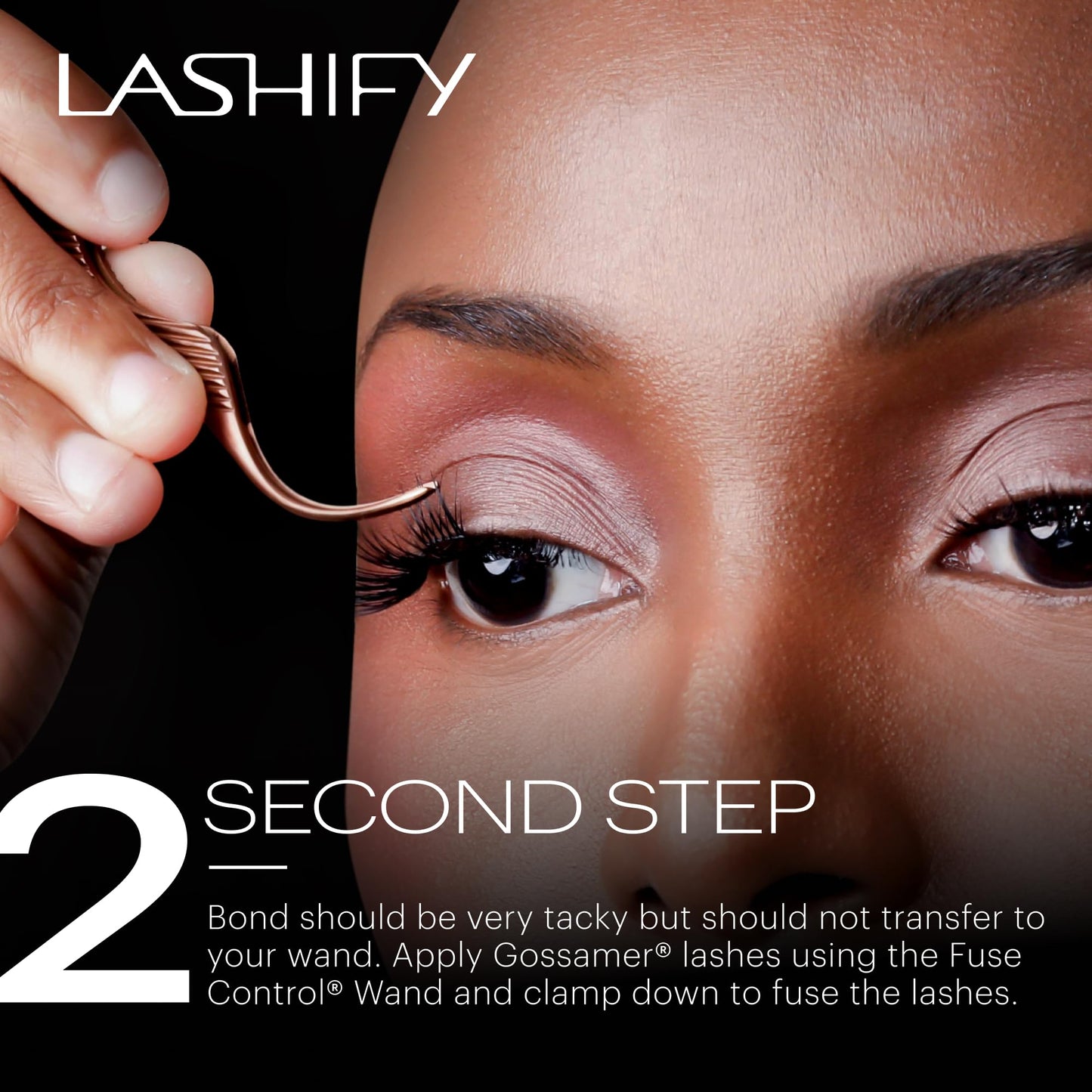 Lashify Fuse Control Wand for False Lashes, The Essential Tool for Salon-Quality Lash Extension Results at Home, Hologram