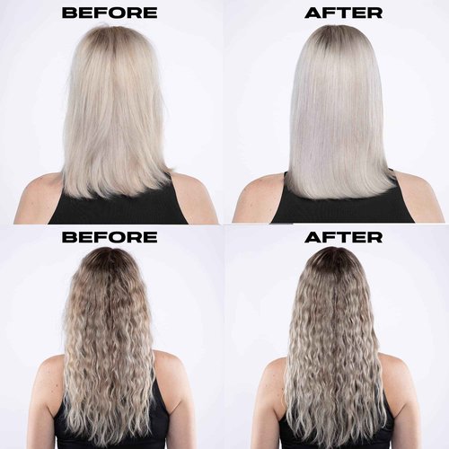 XMONDO Supernova Blonde Toning Bundle - Unique Pigment Blend to Reduce Brassy and Yellow Tones on Highlighted and Gray Hair - 4 Pieces