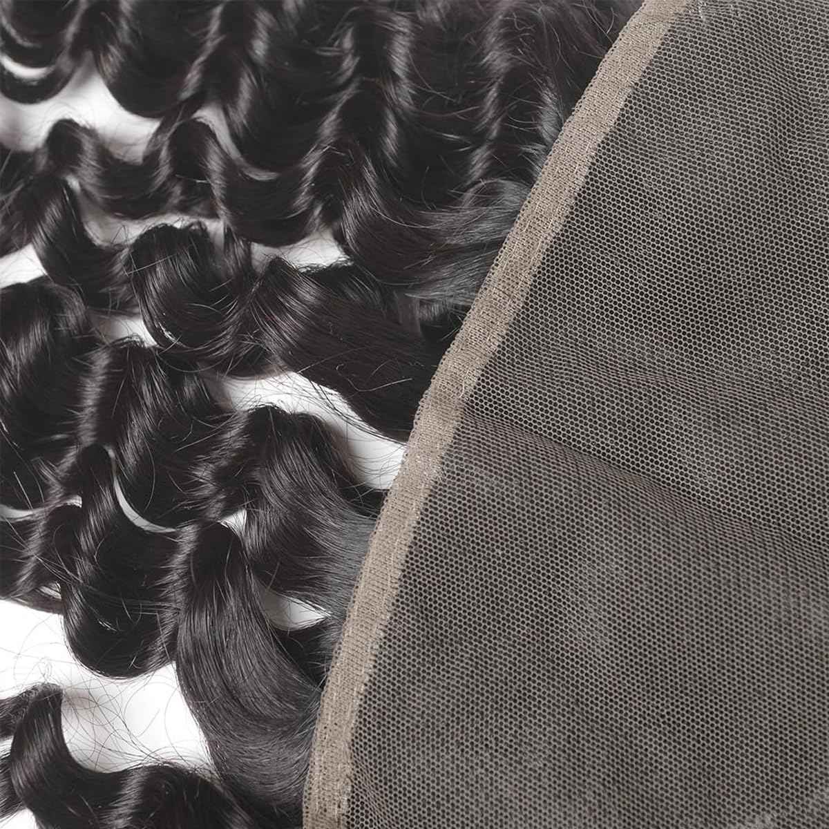 20 Inch 13x4 Ear To Ear Kinky Curly HD Lace Closure 13x4 Closure Remy Brazilian Human Hair 13x4Kinky Curly Lace Closure 180% Density Natural(13x4 Kinky Curly, 20 Inch)