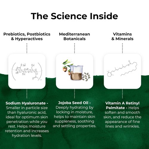 TEMPLESPA | REPOSE | Relaxing Aromatherapy Night Face Cream, Vitamin-Rich, Anti-Ageing Night Moisturizer to Calm, Relax & Settle the Skin, Natural Ingredients, Cruelty-Free, Vegan, 1.6 fl.oz.