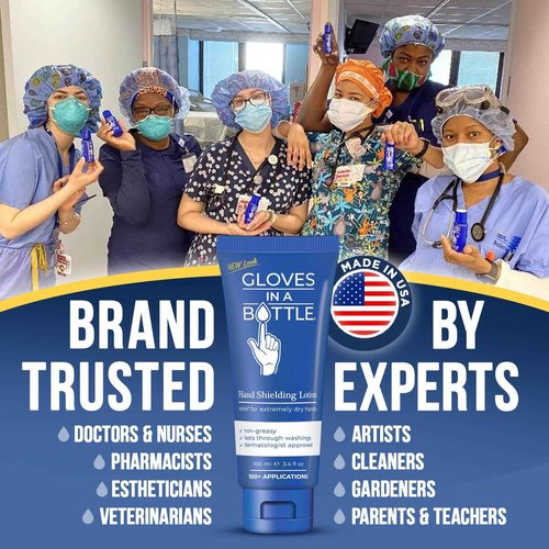Gloves In A Bottle Shielding Lotion (3 Pack 3.4oz Tube)