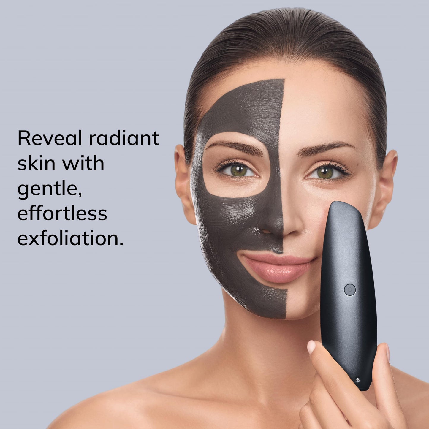 GESKE SmartAppGuided™ Touchless Magnetic Peeling Mask 5 in 1 | Magnetic Face Mask | Removes Impurities | Facemask | Pore Cleansing | Skincare for All Genders | Best of Face Masks | Clean Skin Glow