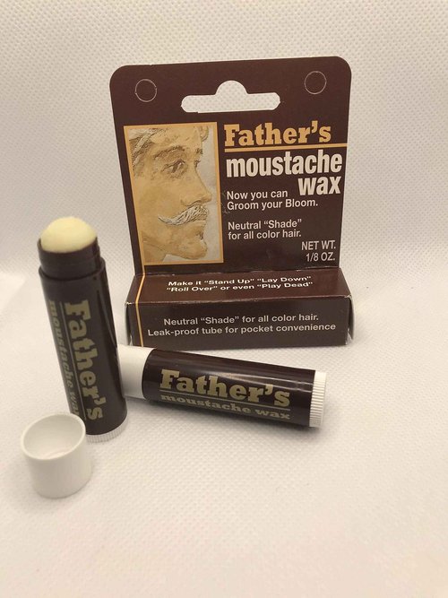 8 Pack Father's Moustache Wax Neutral. Neutral Shade for All Color Hair. Leak Proof Tube for Pocket Convenience (8). ON All Multi Packs at Checkout.