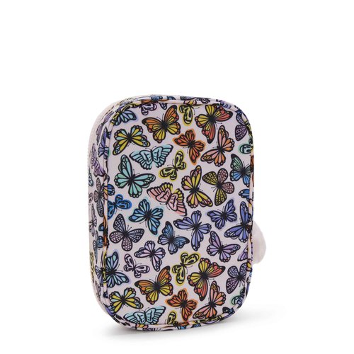 Kipling Women's 100 Pens Printed Case, Organize Accessories, Art Supplies, Makeup, Travel Organizer