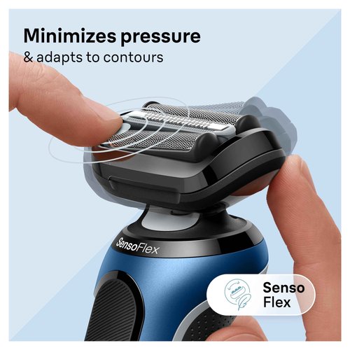 Braun Electric Shaver for Men, Series 6 6172cc, Wet & Dry Shave, Shaving Kit with SmartCare Center and Precision Trimmer