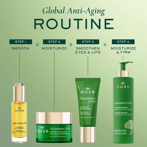 Nuxe Nuxuriance Ultra Global Anti-Aging Cream with ALFA 3R Technology, Firming, Anti-Aging Treatment, 1.7 Fl Oz