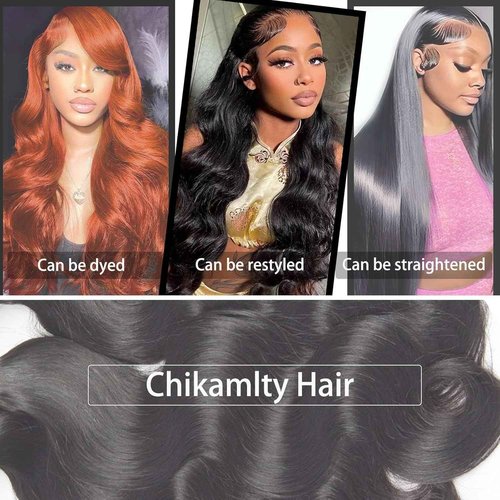 Raw Bundles Human Hair Body Wave Bundles, 22 Inch 16A Raw Hair Bundles Burmese Hair Bundles, 3 Years Service Life, Keep Texture Silky Soft Tangle-Free after Multiple Washes