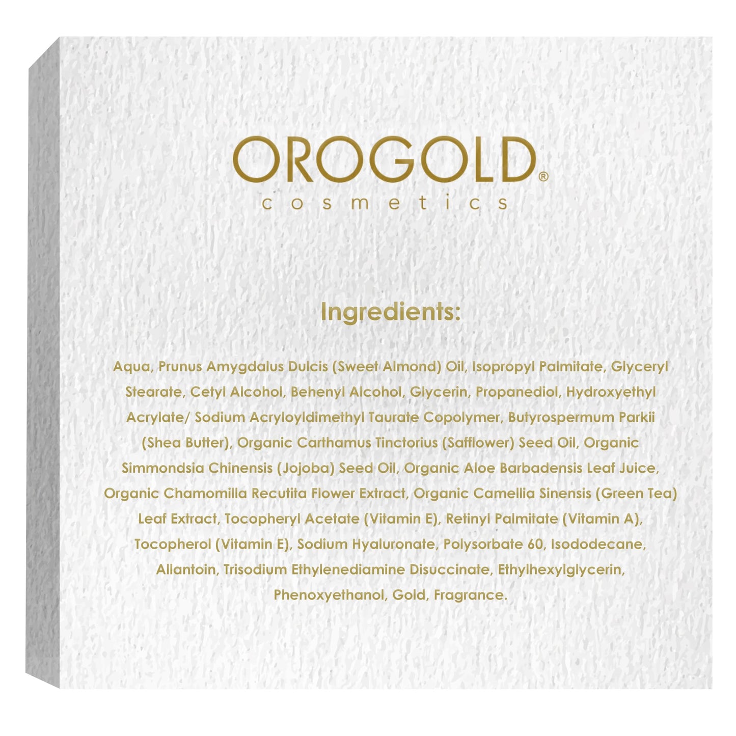 Orogold 24K Overnight Cream - Anti Aging Face Moisturizer For Youthful Skin - Shea Butter Night Cream For Morning Glow - Retinol Moisturizer To Diffuse Fine Lines
