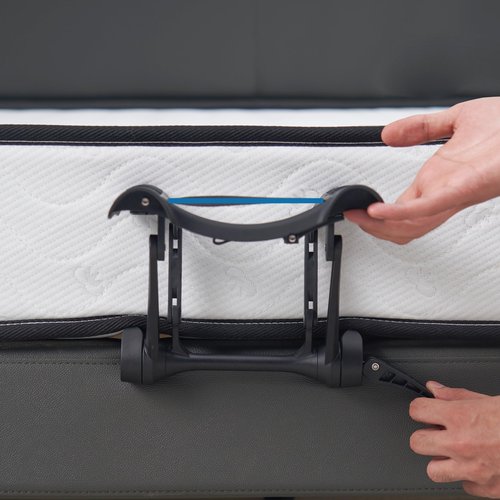 Master Massage Face Cradle, Cresent, Black