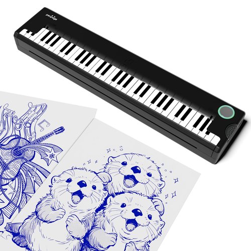 PeriPage Wireless Tattoo Stencil Printer – Pino Compact Thermal Tattoo Machine with Inkless Technology, Compatible with Phone, Tablet & PC