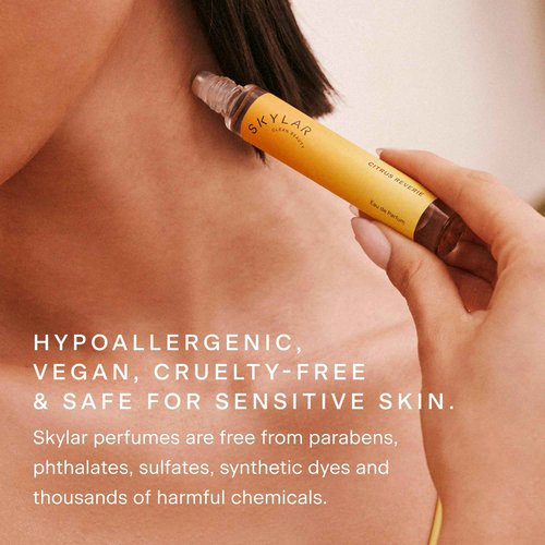 Skylar Cozy Escape Trio Eau de Parfum -Hypoallergenic & Clean Perfume for Women & Men, Vegan & Safe for Sensitive Skin-Boardwalk Delight, Vanilla Sky, Citrus Reverie-3x10mL /0.33 Fl oz