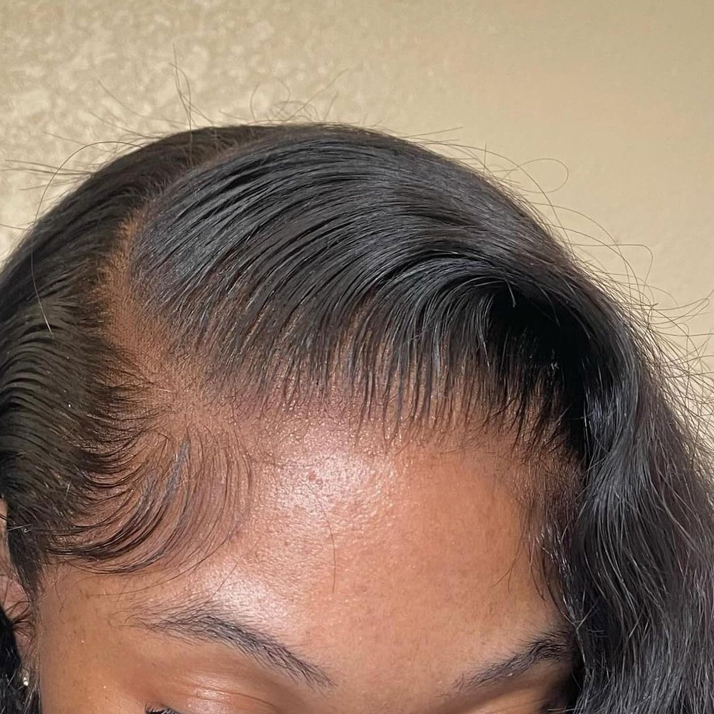 Gowigup 18inch 6x6 HD lace Closure Frontal Pre Plucked Baby Brazilian Virgin Hair Bleached Knots Human Hair Closure Straight