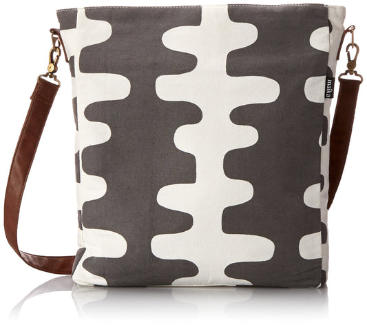 Maika Cosmetic Sling Crossbody Bag, Echo Charcoal