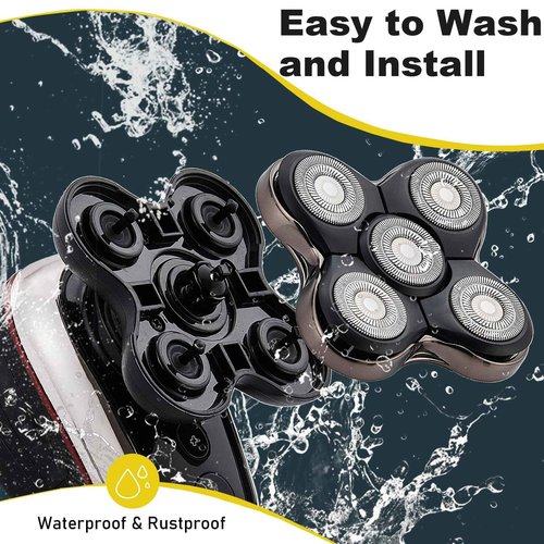 Shaver Replacment Heads Compatible with Remington Balder Boss XR7120/XR7100/XR1600/RX7 Shavers (2 Pack)