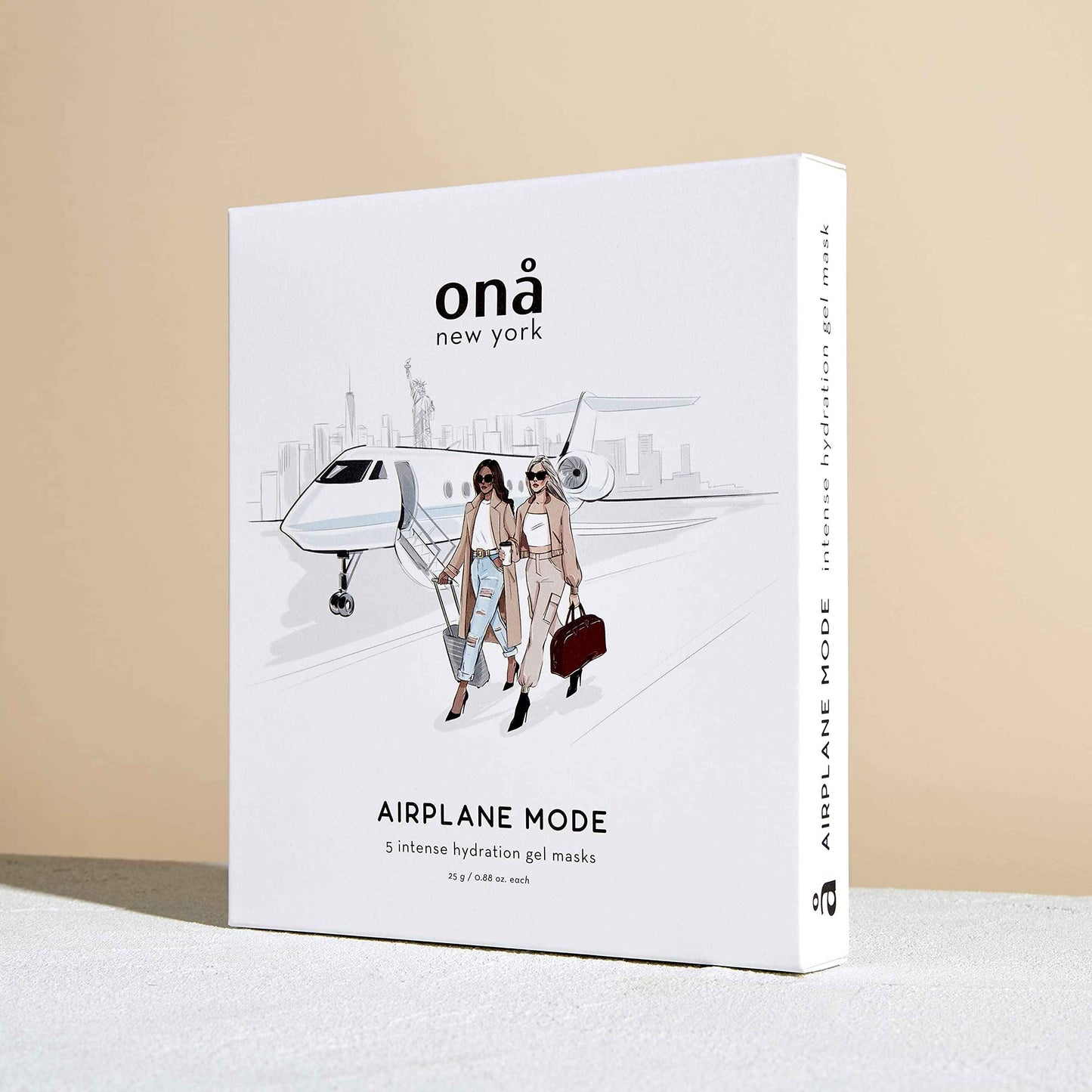 ONA NEW YORK Airplane Mode - 5 Intense Hydration Gel Mask 25 grams each