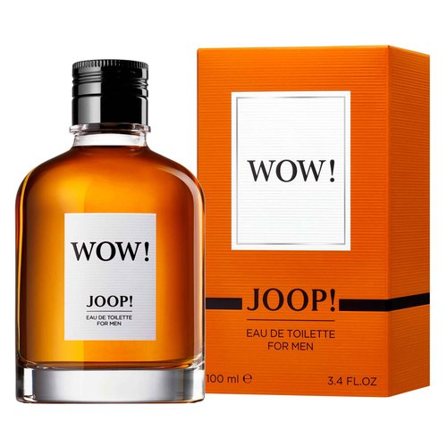 JOOP! Wow! Eau de Toilette – Woody Men's Cologne – With Notes of Cardamom, Bergamot, Vetiver & Vanillla – Luxury Perfumes for Men – Long Lasting Fragrance – 3.4 fl oz