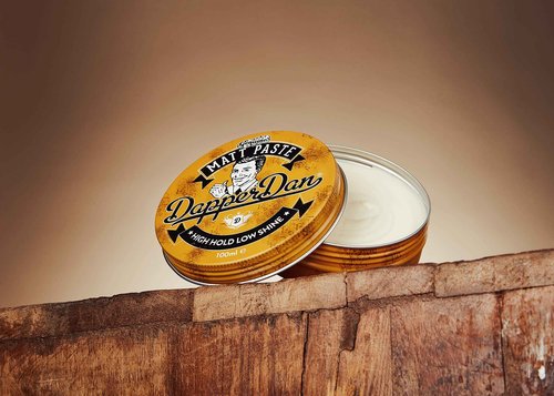 Dapper Dan Matt Paste, High Hold Low Shine Paste for Men 1 x 100ml Sea Salt Spray for Matte Textured Finish 1 x 200ml