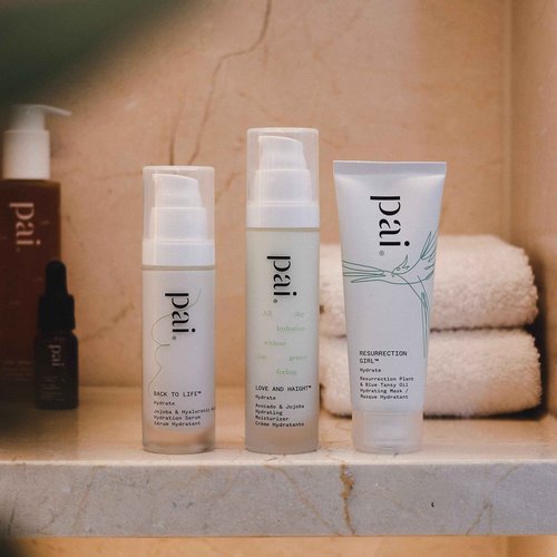 PAI SKINCARE - Love + Haight: Organic Avocado + Jojoba Hydrating Facial Moisturizer | Natural, Vegan, Sensitive Skincare (1.7 Fl Oz | 50 mL)