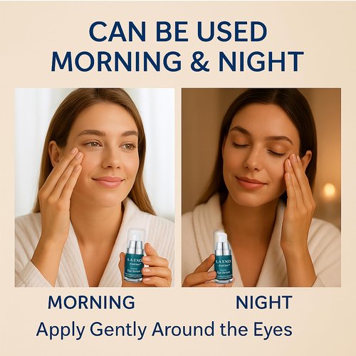 LA EXO Exosome Eye Serum – Advanced Anti-Aging Eye Treatment for Puffiness, Dark Circles & Fine Lines – Brightening, Smoothing & Hydrating Undereye Skin Care for a Youthful Look – 15ml