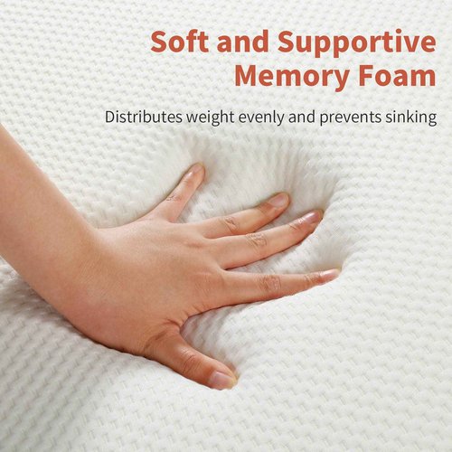 ROYALAY Topper for Lash Bed, 2 Inch Memory Foam Massage Table Topper, 73x29x2 inch, White