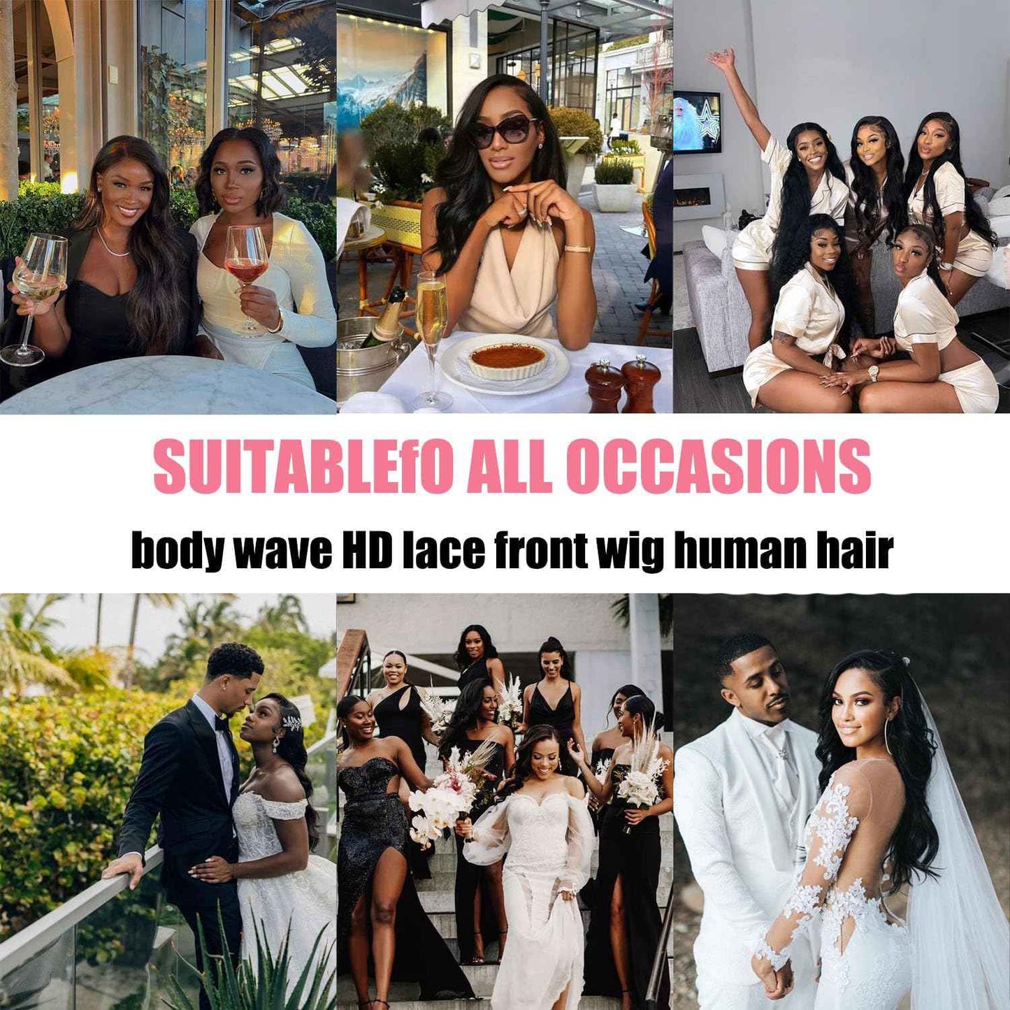 Holiden Body Wave Lace Front Wigs Human Hair Pre Plucked 100% Real Human Hair Wig 250 Density 13x5 HD Transparent Lace Frontal Wigs 28 inch for Black Women