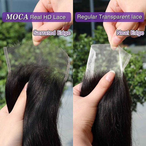 5x5 HD Lace Closure Body Wave 18 Inch, SKINLIKE 0.095mm Ultra-thin Invisible Real Swiss Lace Closure Only,RAW Virgin Human Hair Single Knot Pre-Plucked with Baby Hair