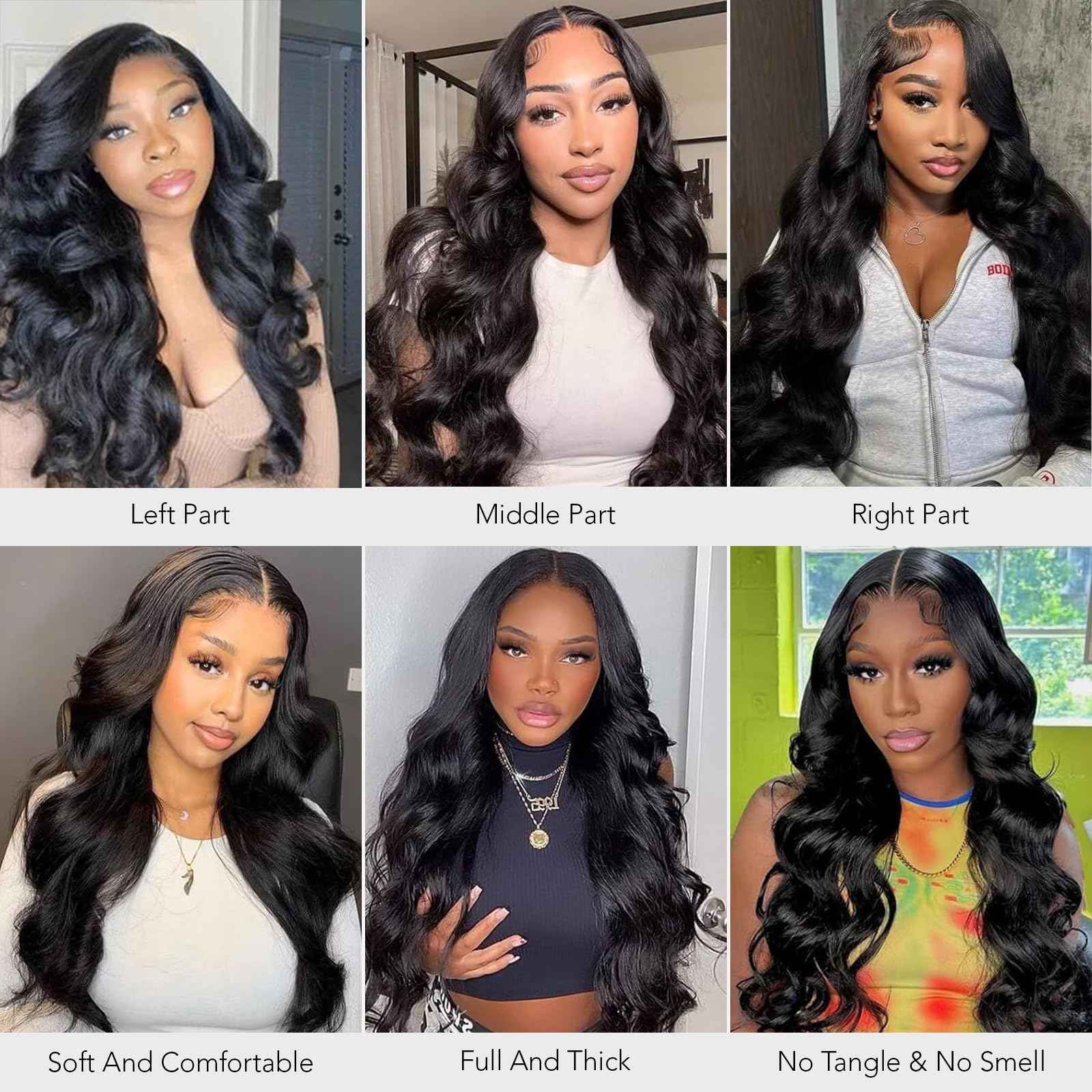 Pevrvfe 13x6 Lace Front Wigs Human Hair Pre Plucked with Baby hair 200 Density Body Wave HD Lace Front Wigs Human Hair 22 Inch Lace Frontal Wigs for Black Women Natural Color Glueless Wig
